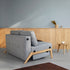 Cubed 02 Sofa Bed Oak / 148x98cm